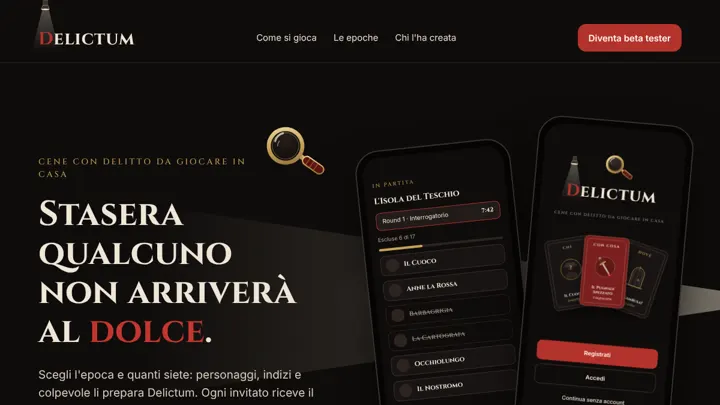 Anteprima di Delictum